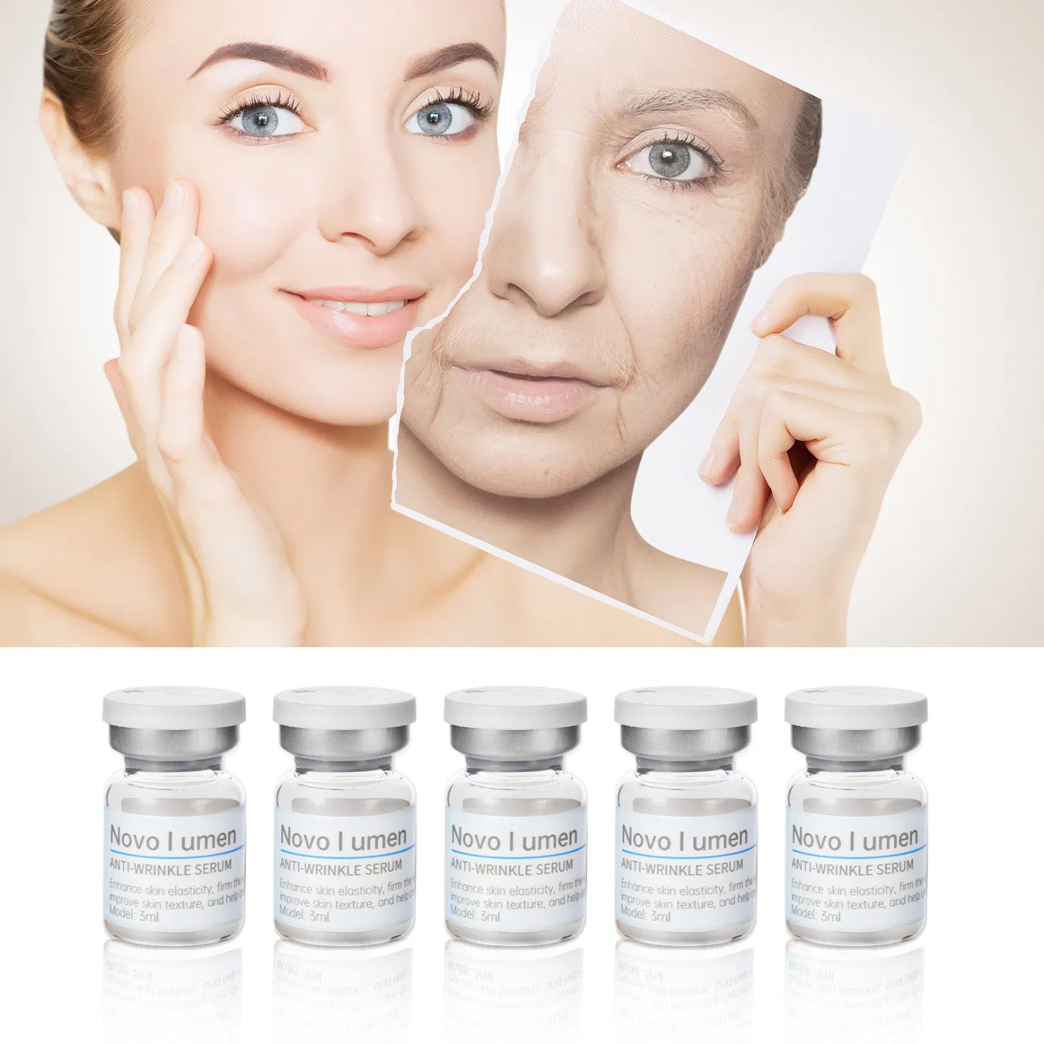 Suero de Cuidado de la Piel de Lujo para una Belleza Atemporal y Sin Edad