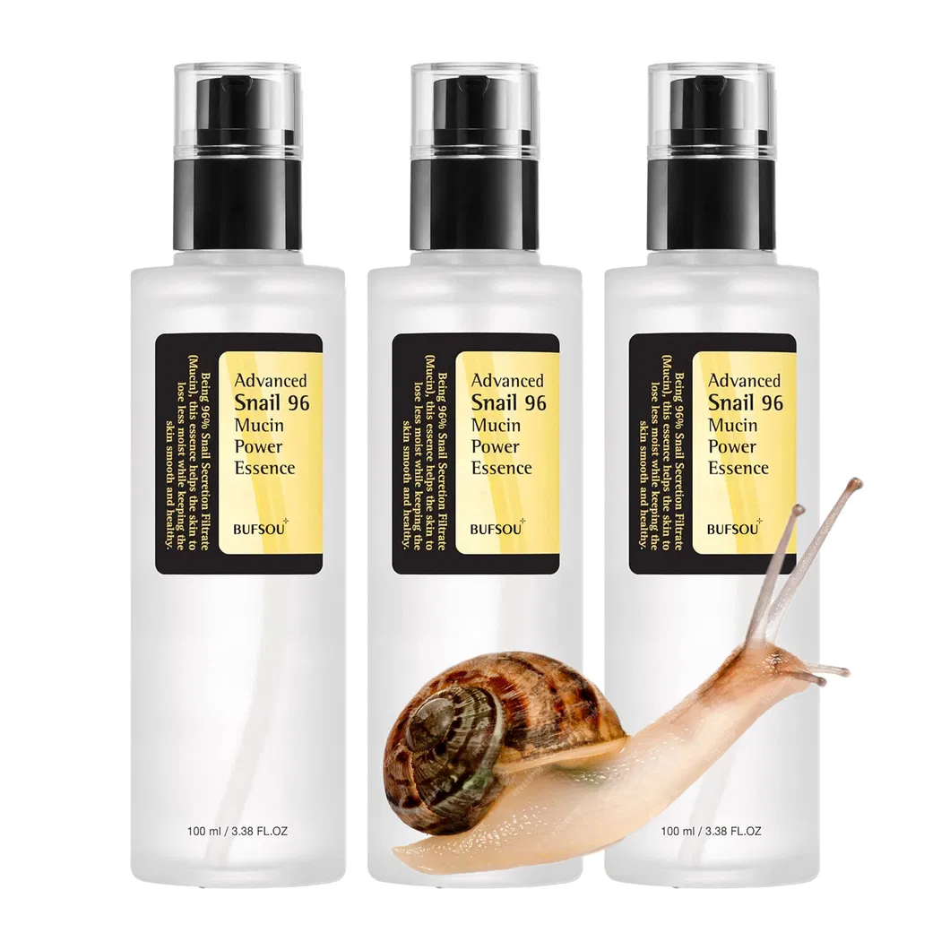 OEM Coreano 96% Mucina de Caracol Cuidado de la Piel Antienvejecimiento Suero Facial Blanqueador Reparador Suero de Caracol para Piel Sensible