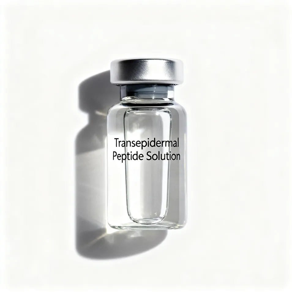 Suero facial de mejora de penetración de lujo y blanqueamiento con péptido corto transdérmico y ácido elágico de pequeña molécula para tratamiento profundo