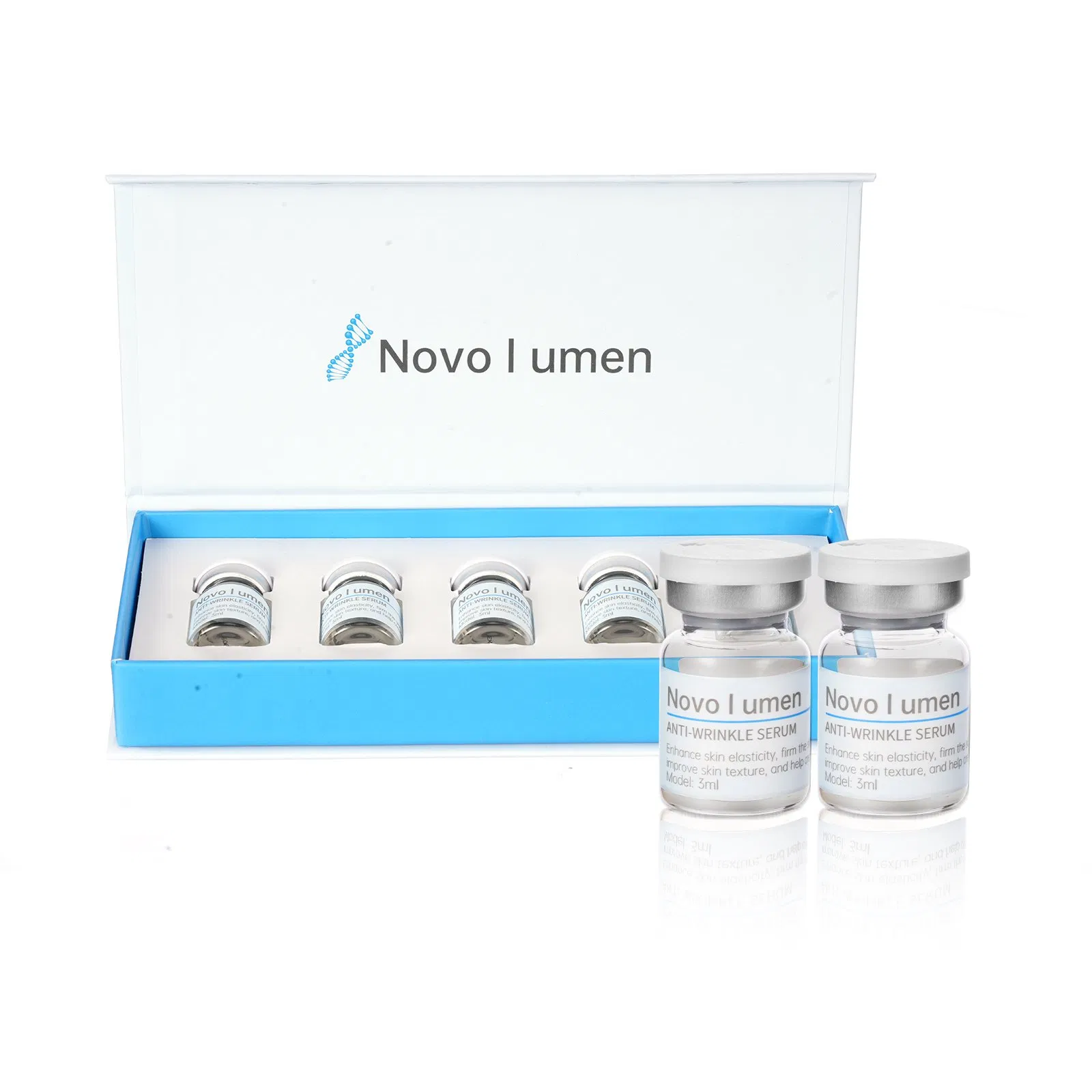 Esencia facial hidratante ligera de potenciador de piel para una piel radiante y suave, cuidado de la piel coreano