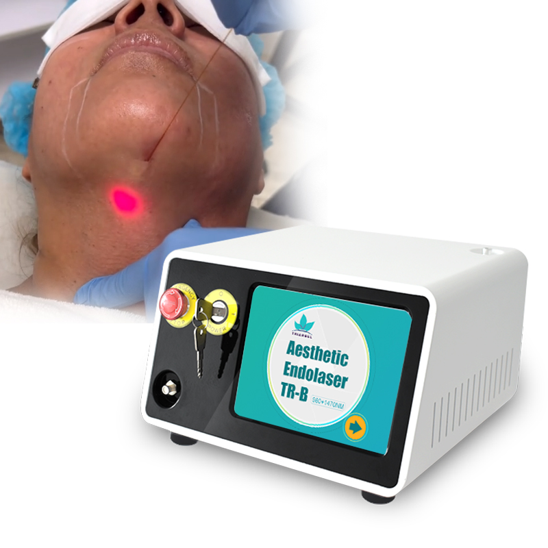Dispositivo de Liposucción Láser Endolaser Triangel Más Nuevo 1470 980nm Elevación Facial
