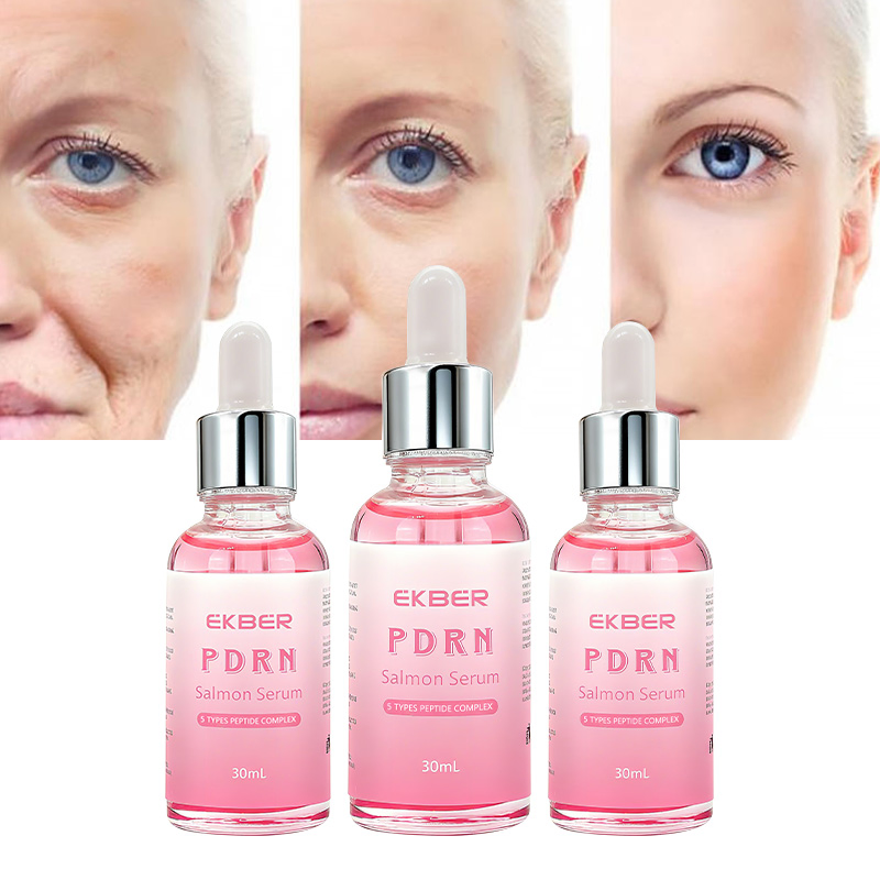 Suero facial hidratante blanqueador cuidado de la piel niacinamida pdrn bio péptidos fuente de salmón