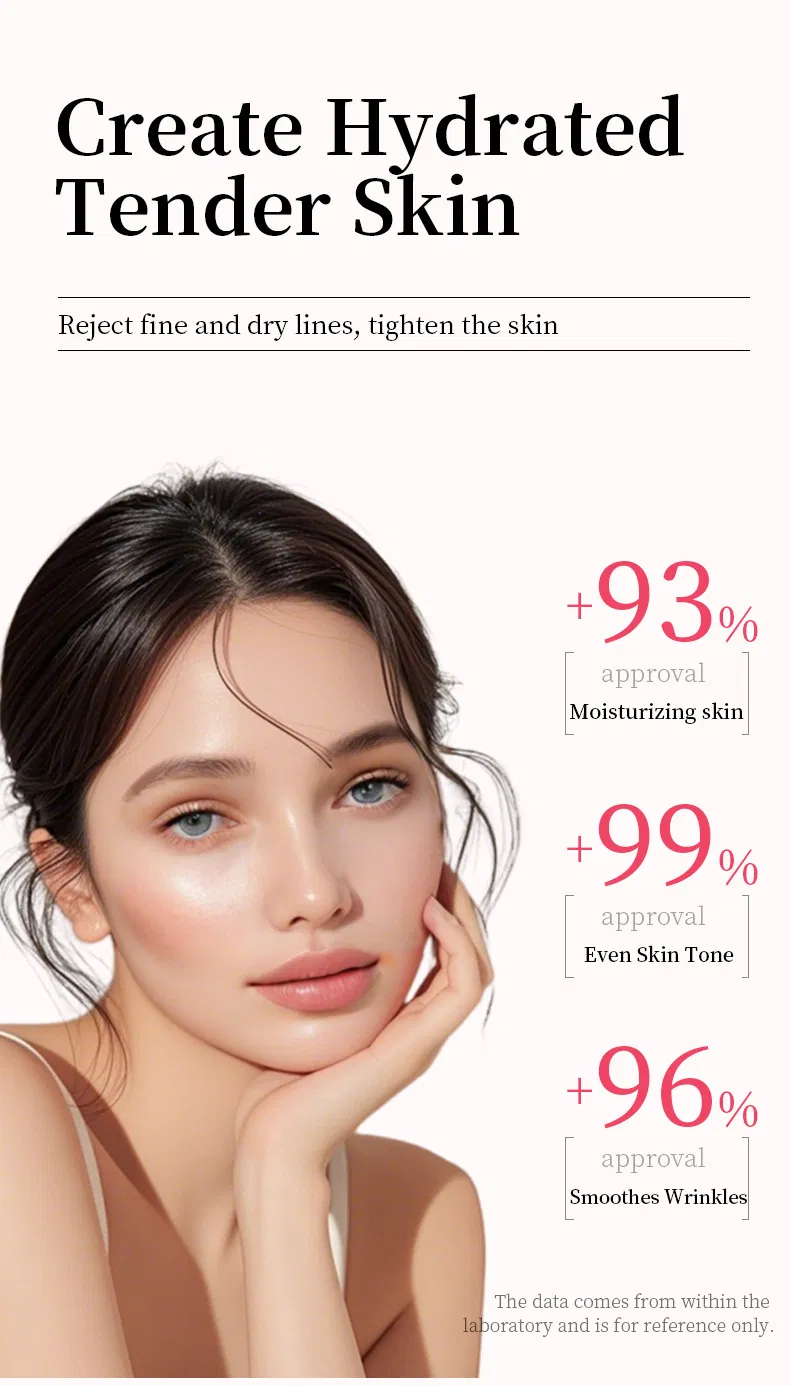 Venta Caliente 5 en 1 Suero Facial con Vitamina C, Vitamina E, Ácido Hialurónico, Niacinamida y Colágeno