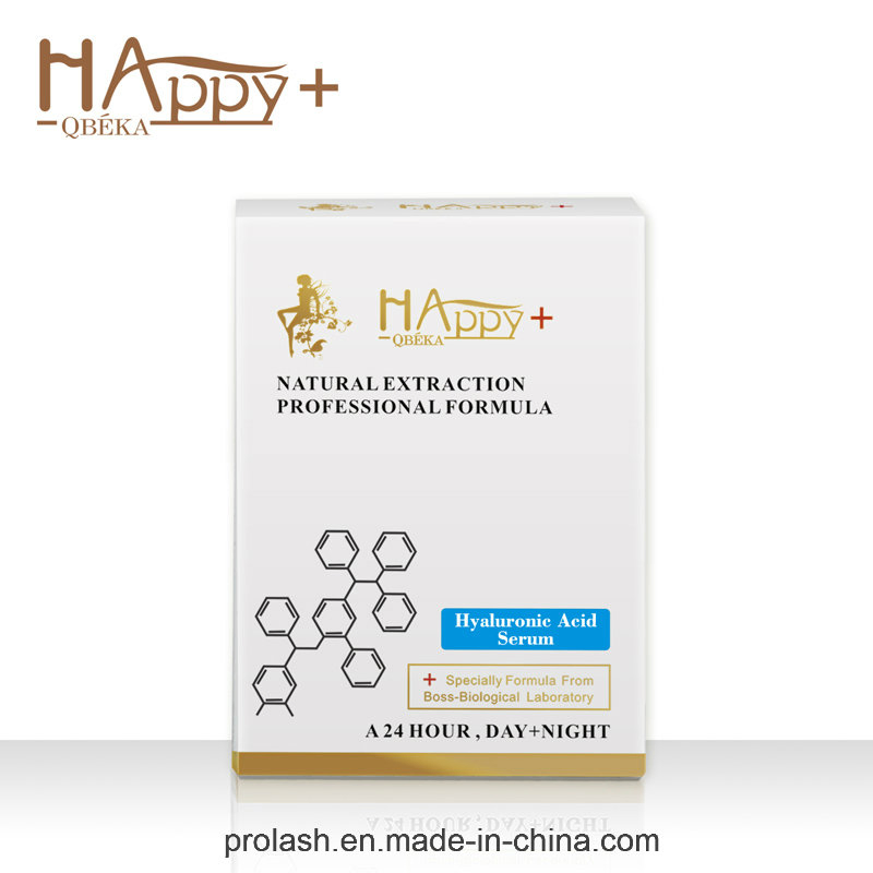 Suero para el cuidado de la piel súper hidratante puro natural Happy+ suero de ácido hialurónico