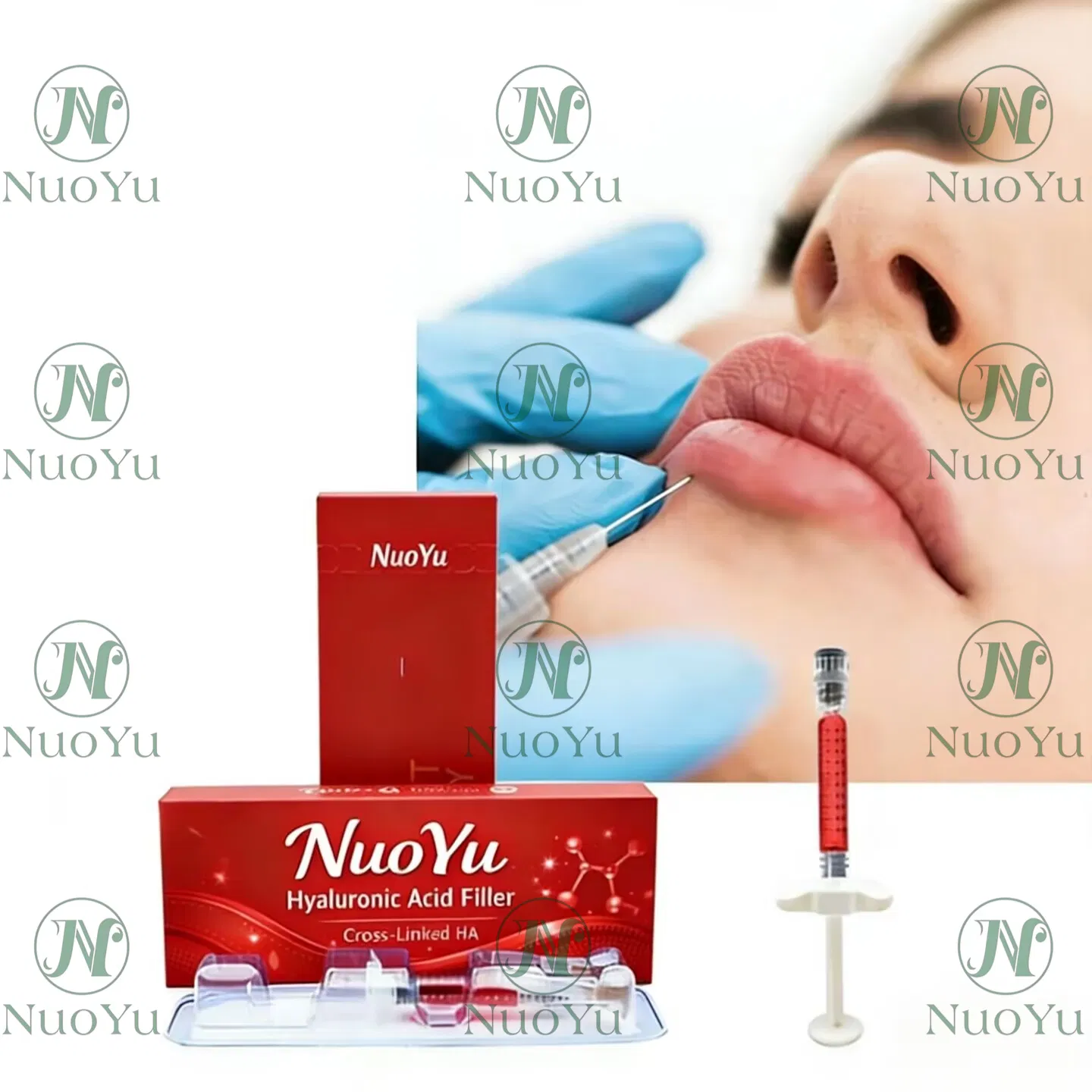 Suero de Ácido Hialurónico Purificado para el Cuidado Facial Natural Puro