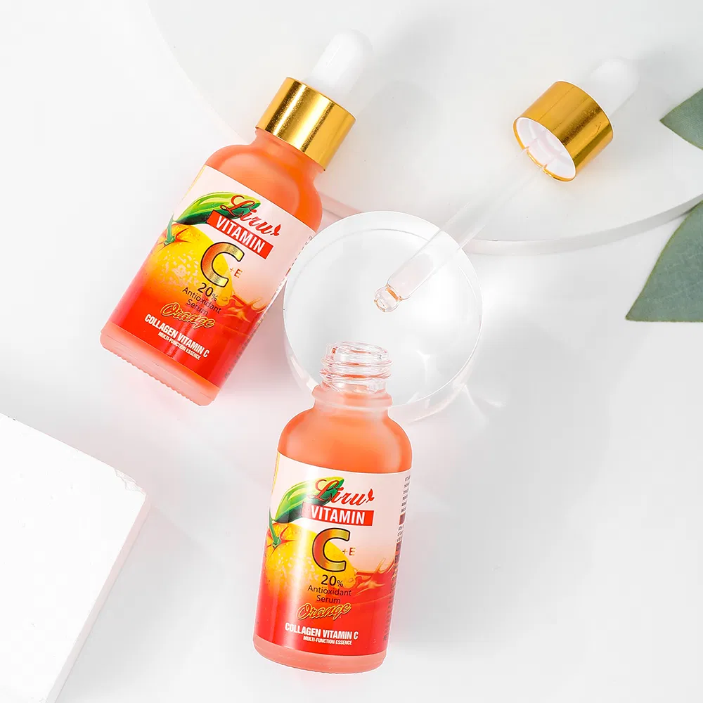 Suero de cuidado de la piel de colágeno con vitamina C al por mayor de fábrica, antienvejecimiento, hidratante para el rostro