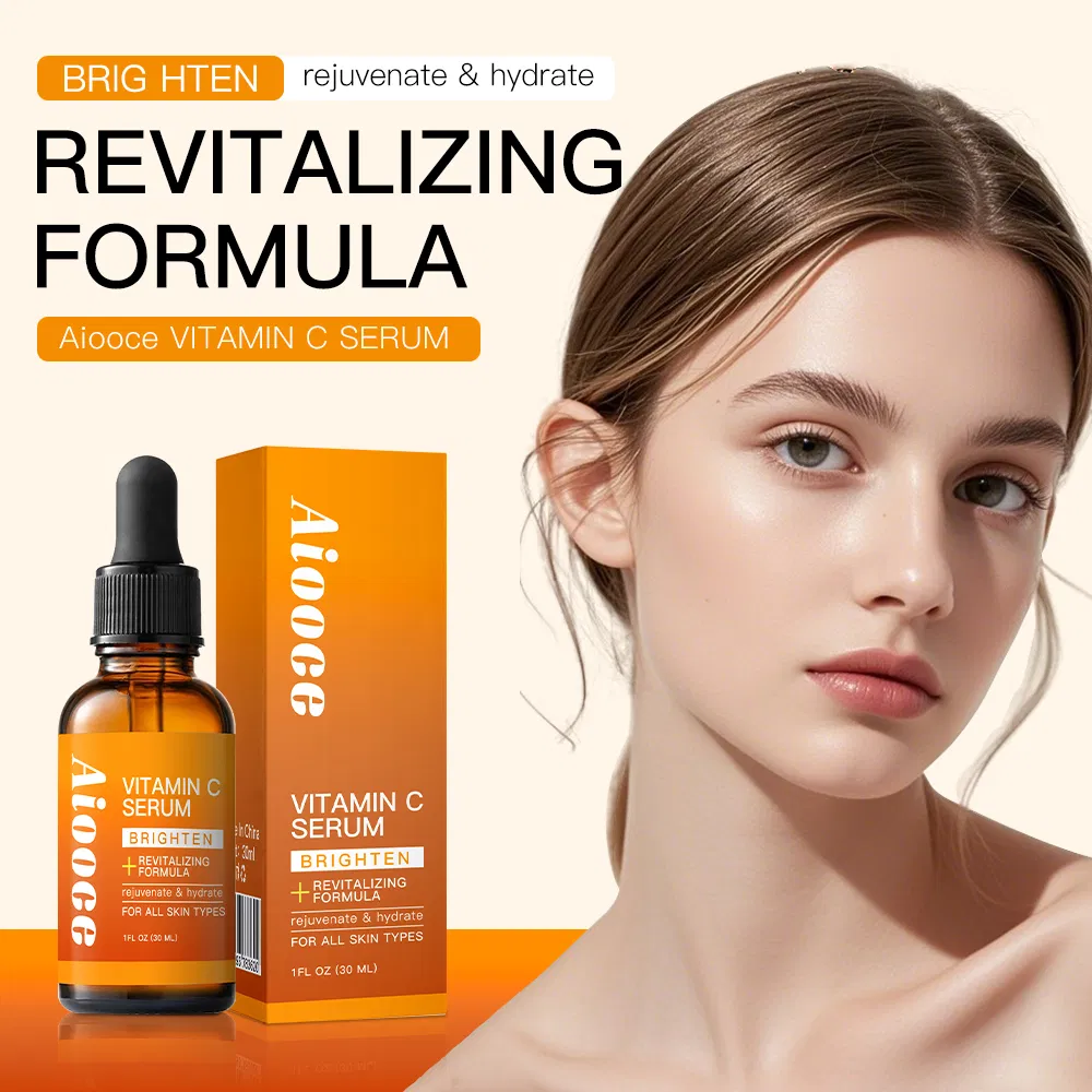 Suero facial orgánico de vitamina C y E para reducir poros - Detalle 2