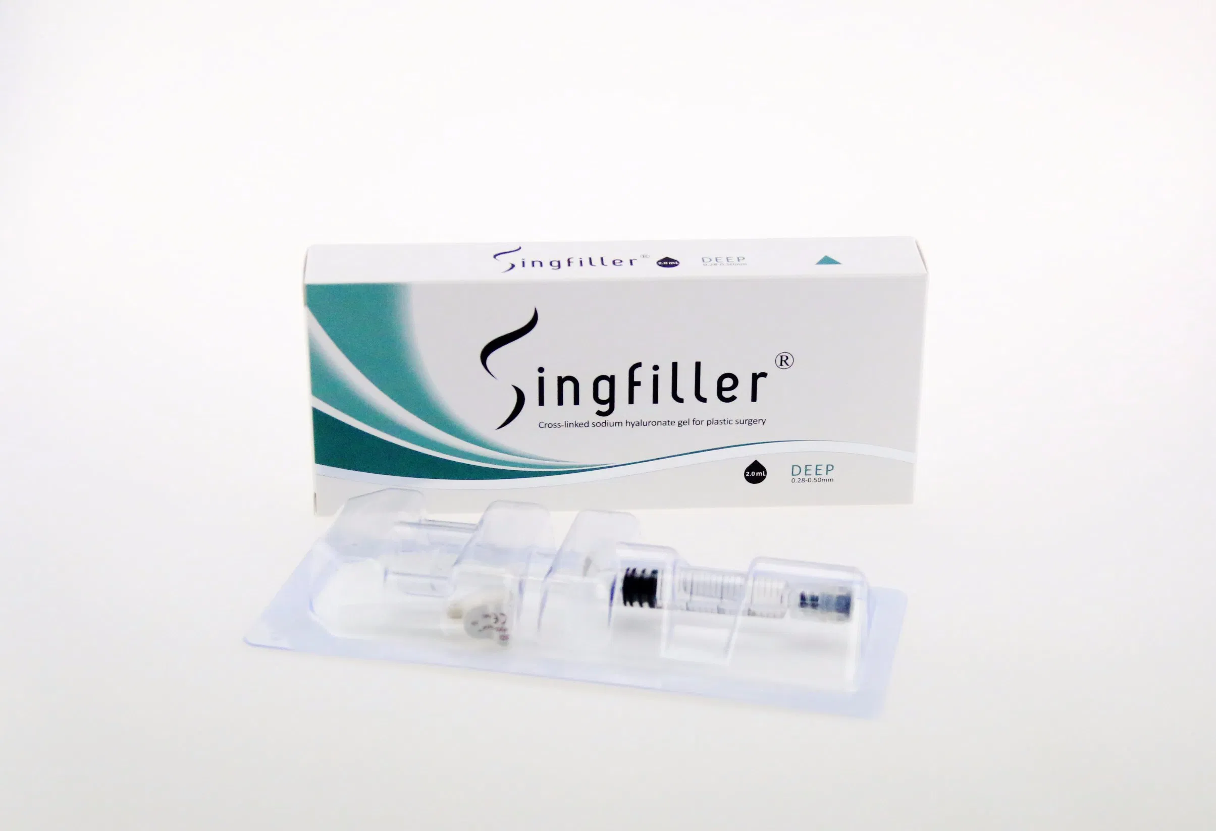 Relleno cruzado de sodio hialurónico Singfiller cirugía plástica profunda