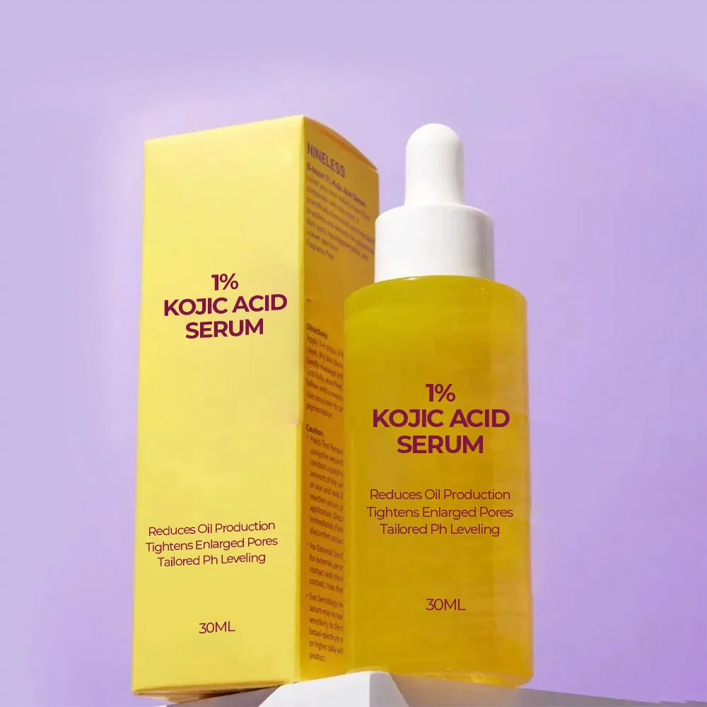 1% Ácido Kójico 30ml Suero Facial Vitamina C Antienvejecimiento Aclarador Blanqueador