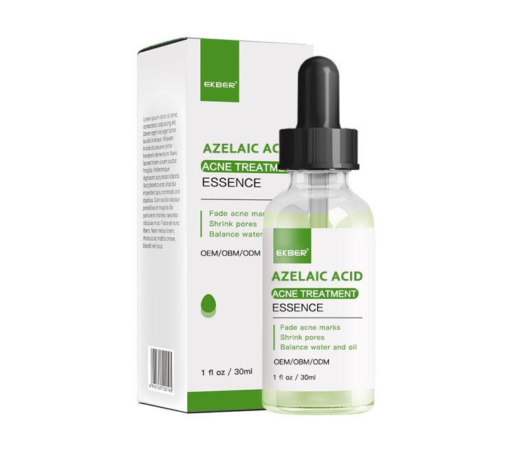 Suero Facial Exfoliante Anti Acné de Marca Privada 30ml Tratamiento Removedor Reparador de Piel Suero de Ácido Azelaico