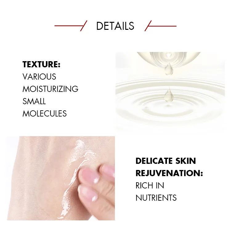 Suero reafirmante de colágeno natural con extracto de levadura, hidratante, reparador, que tensa y combate arrugas
