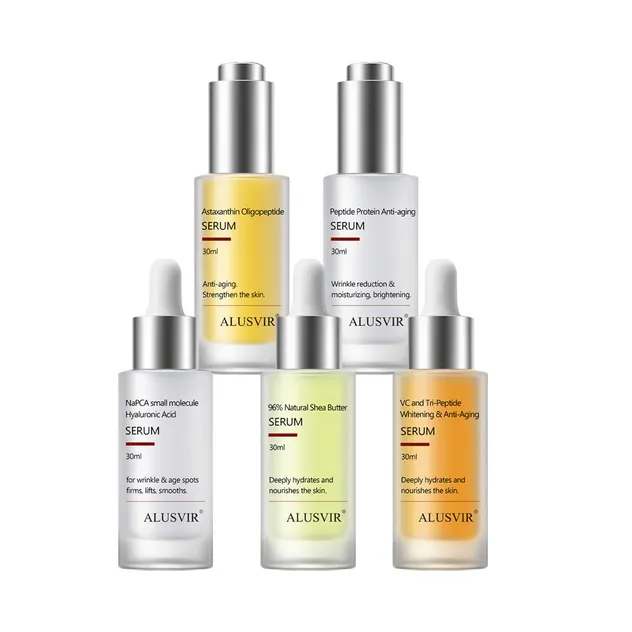 Suero facial líquido revitalizante de ácido hialurónico Pdrn anti-envejecimiento arrugas