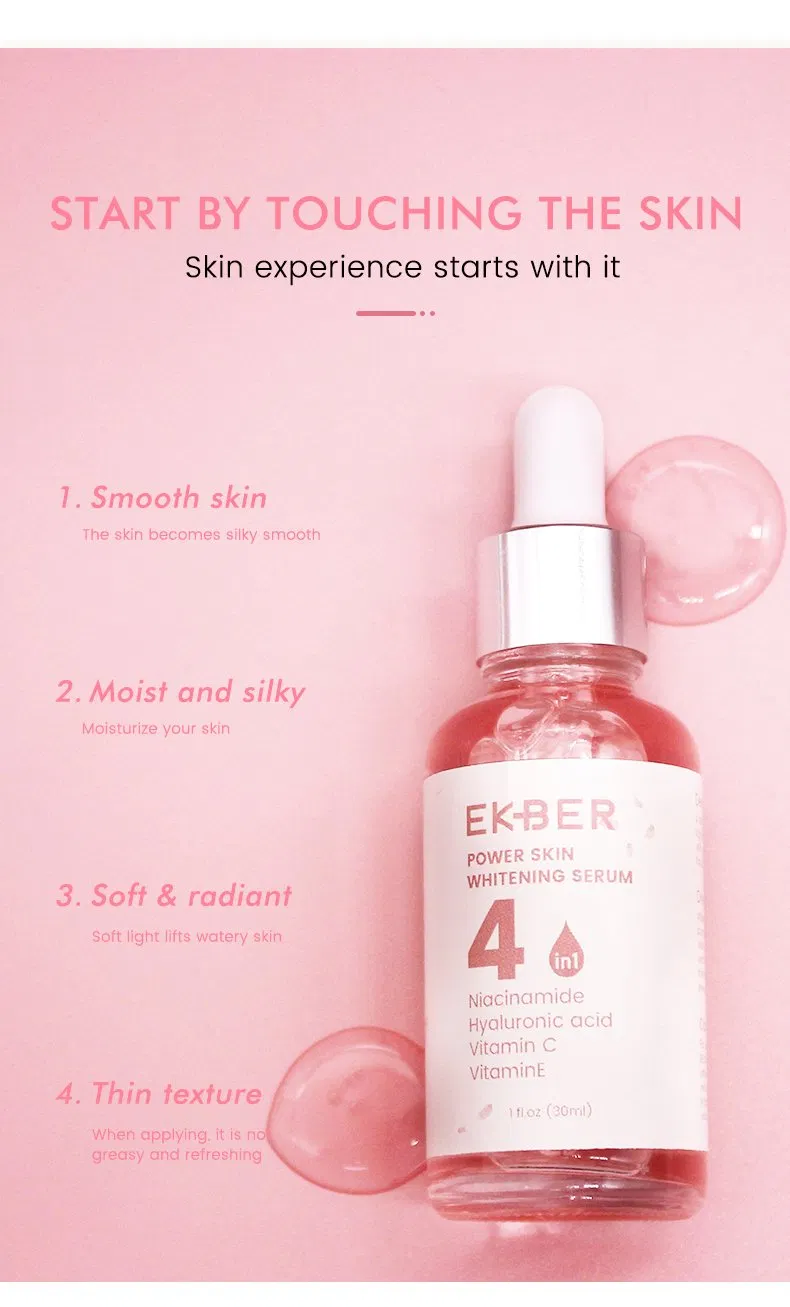 Suero Facial Orgánico Antienvejecimiento Blanqueador de Piel