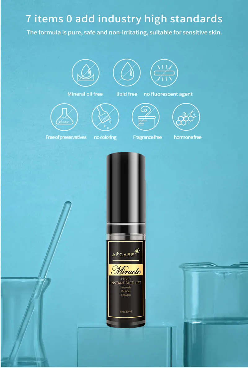 Suero facial orgánico de colágeno blanqueador facial