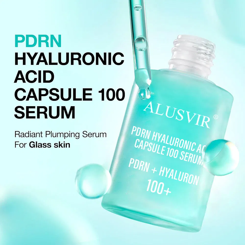 Suero facial líquido revitalizante de ácido hialurónico Pdrn anti-envejecimiento arrugas