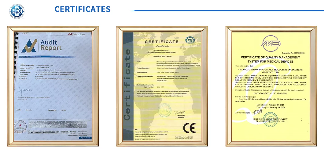 Certificaciones oficiales de calidad