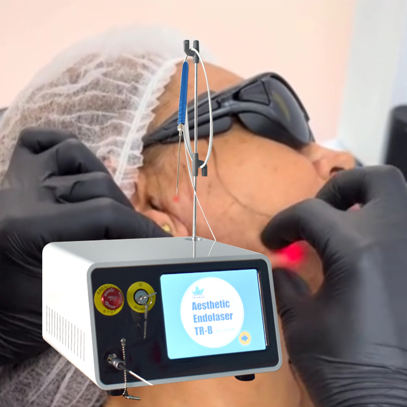 980nm 1470nm Equipo de Liposucción Asistida por Láser de Diodo Lipólisis Láser Lifting Facial Endoláser