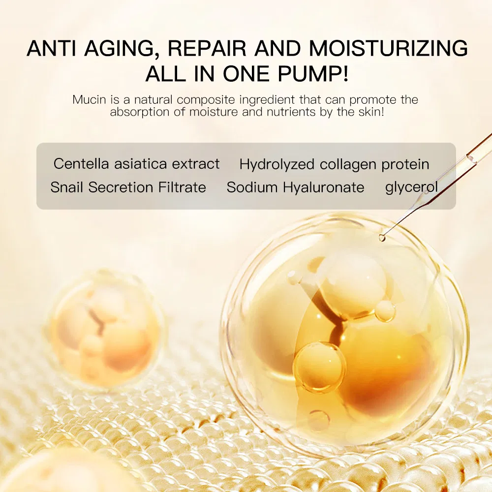 Suero Facial Reparador Blanqueador de Caracol Antienvejecimiento 96%