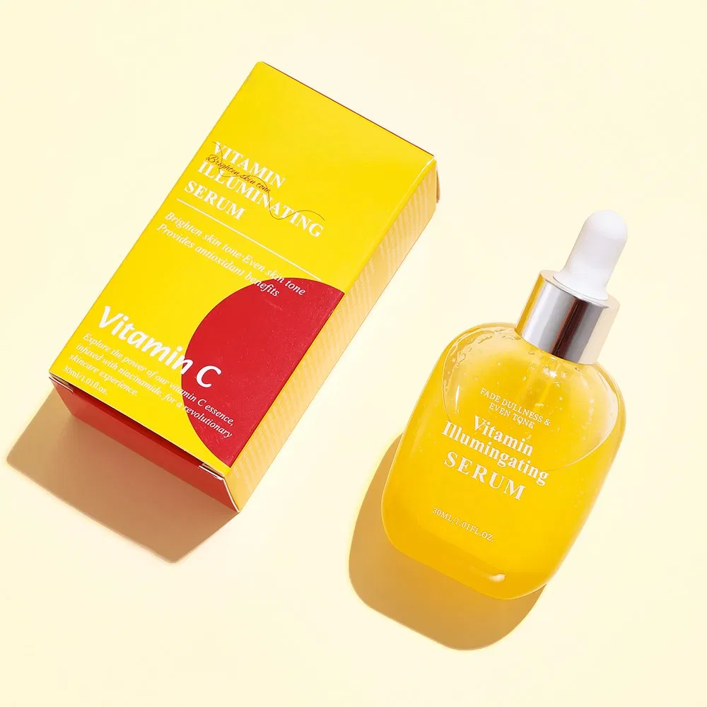 Sérum Facial Iluminador de Vitamina para una Textura de Piel Más Suave y Brillante
