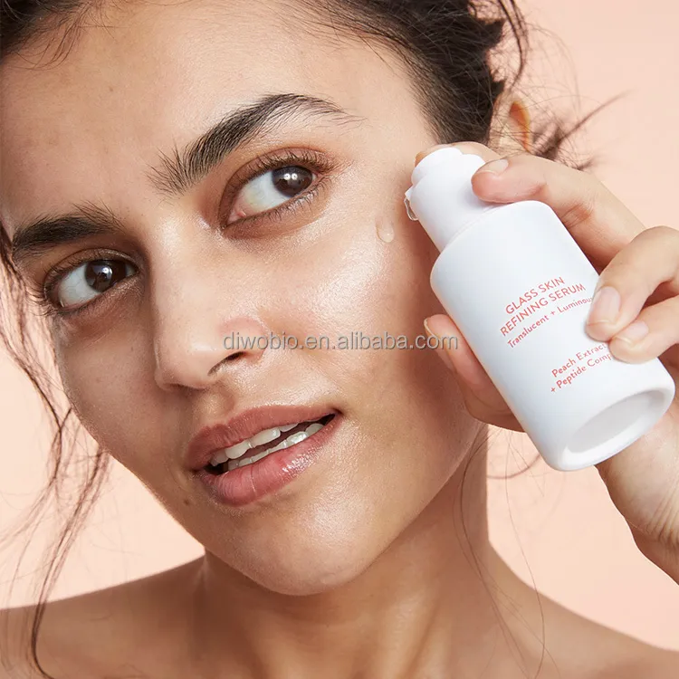 Suero facial antienvejecimiento de vitamina C y nicotinamida con extracto de rosa