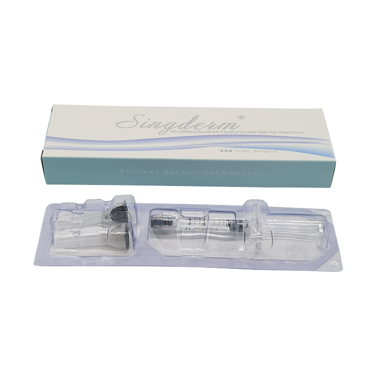 Inyección de relleno dérmico de ácido hialurónico Singderm Facial Skineance para arrugas CE OEM
