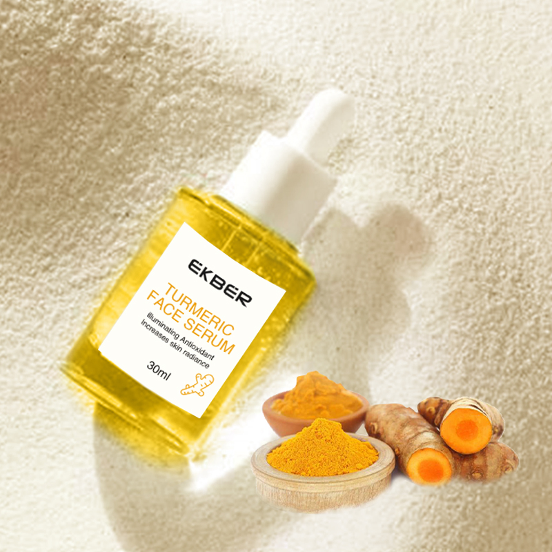 Suero Facial Antiacné OEM Exfoliante de Piel Muerta Suero de Cúrcuma Activa Folículos Capilares Cuidado de la Piel 30ml