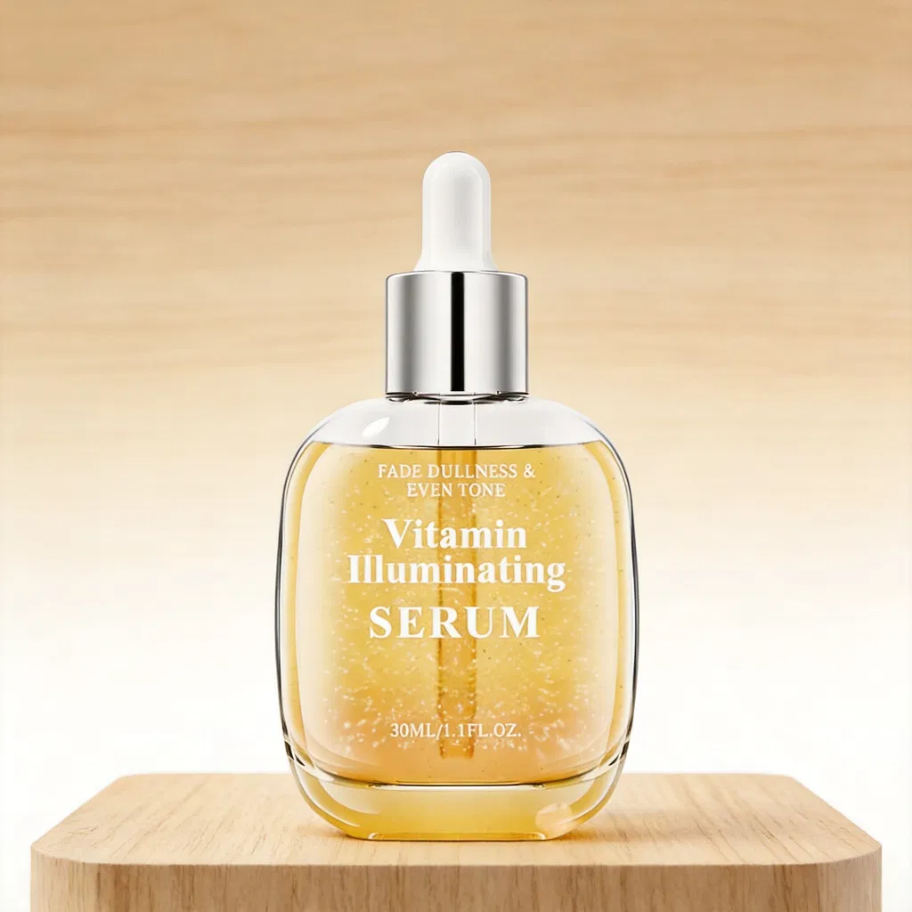Sérum Facial Iluminador de Vitamina para una Textura de Piel Más Suave y Brillante