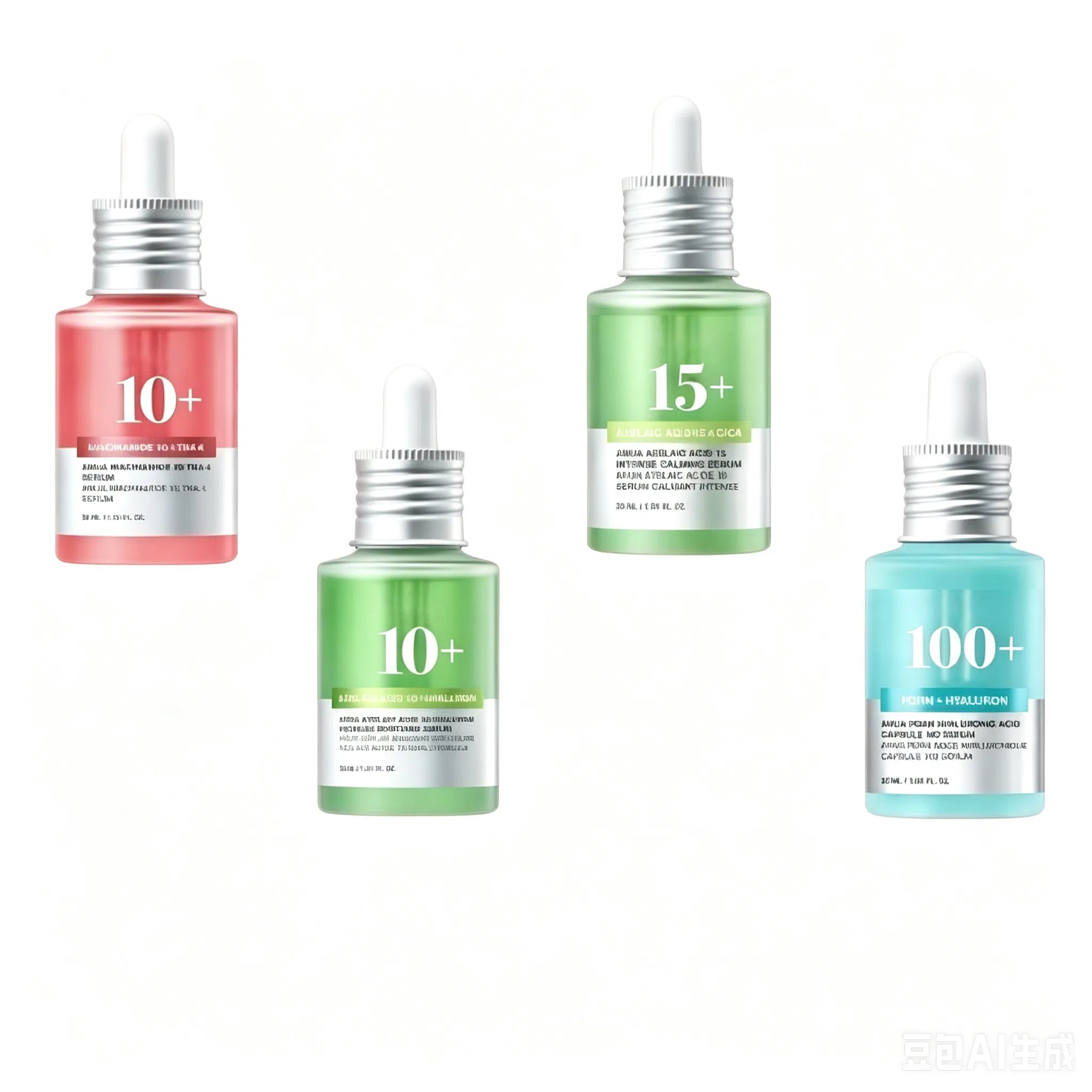 Suero facial de Pdrn de sodio hialuronato de múltiples variedades coreano para el tratamiento de manchas, reparación de líneas finas y cicatrices de acné para una piel radiante