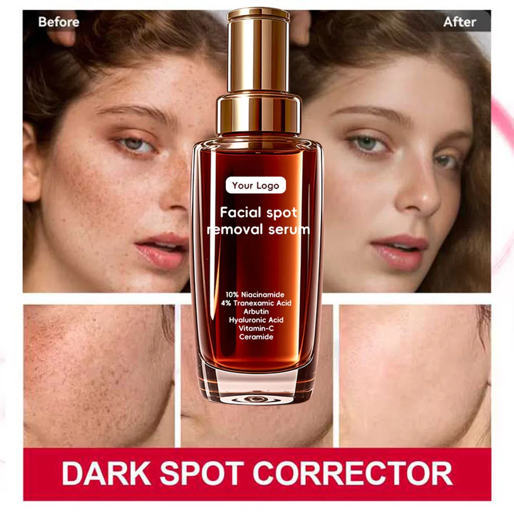Suero Facial Reparador de Barrera Hidratante con Logo Personalizado, Suero Iluminador de Niacinamida