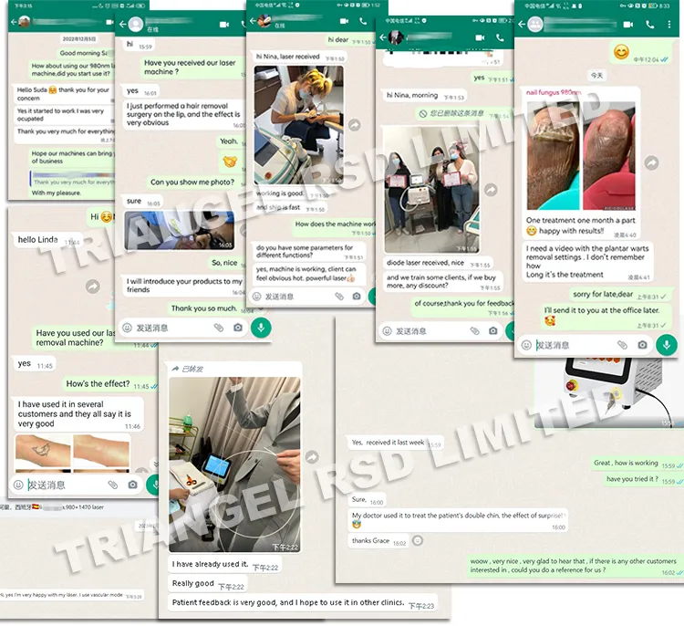 Comentarios de clientes Tratamiento Láser