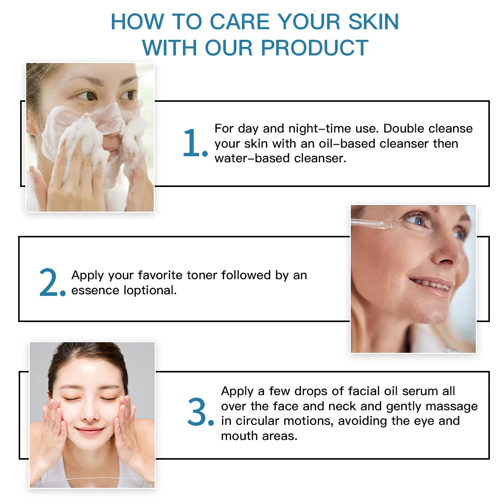 Suero facial natural antiarrugas que suaviza, es hipoalergénico, humectante, reafirmante y reduce las líneas finas de la cara
