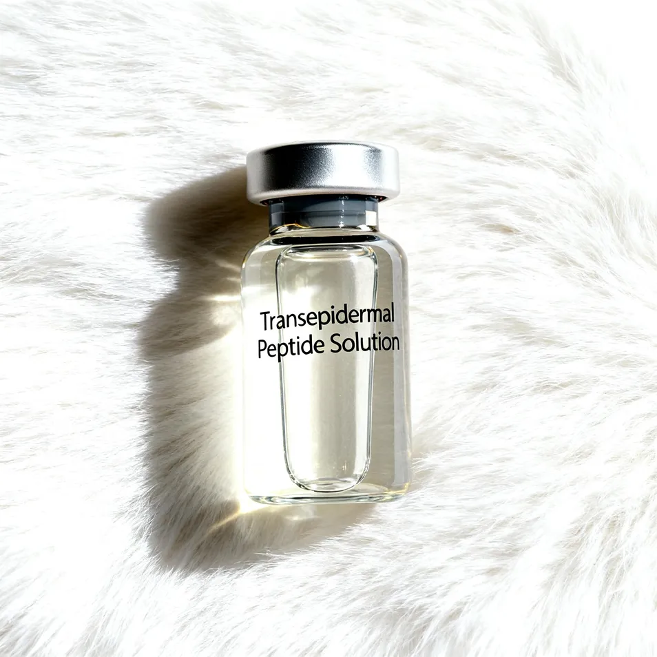 Suero facial de mejora de penetración de lujo y blanqueamiento con péptido corto transdérmico y ácido elágico de pequeña molécula para tratamiento profundo