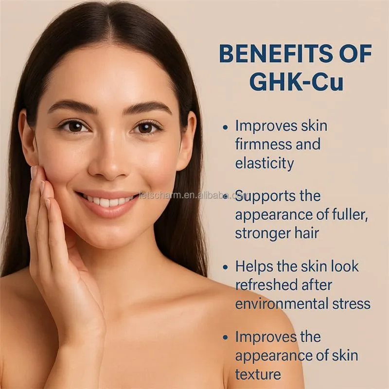 Suero de péptido de cobre azul GHK-Cu restauración cutánea
