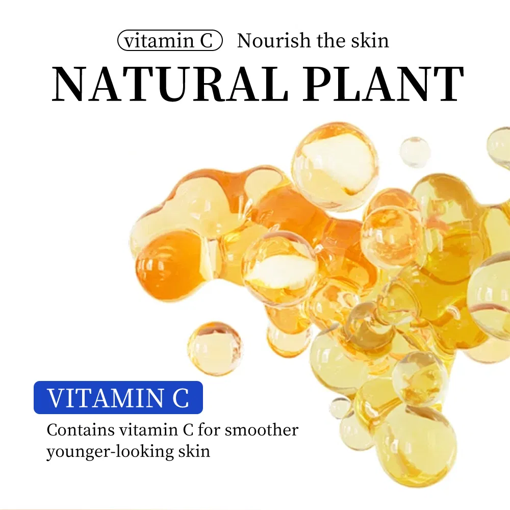 Suero facial orgánico blanqueador reafirmante y reductora de poros de vitamina C y E