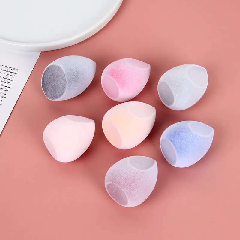 Esponja de Maquiagem Super Macia em Microfibra Luxuosa nas Cores Vermelha e Rosa, Livre de Látex, Mini Esponja para Maquiagem