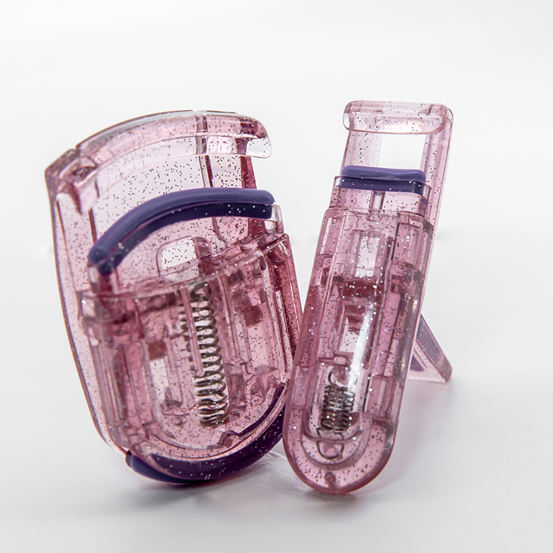 Ferramenta de Curling de Cílios Portátil e Duradoura por Atacado, Curvador Rápido com Aquecimento, Mini Curvador de Cílios Elétrico em Silicone e Plástico