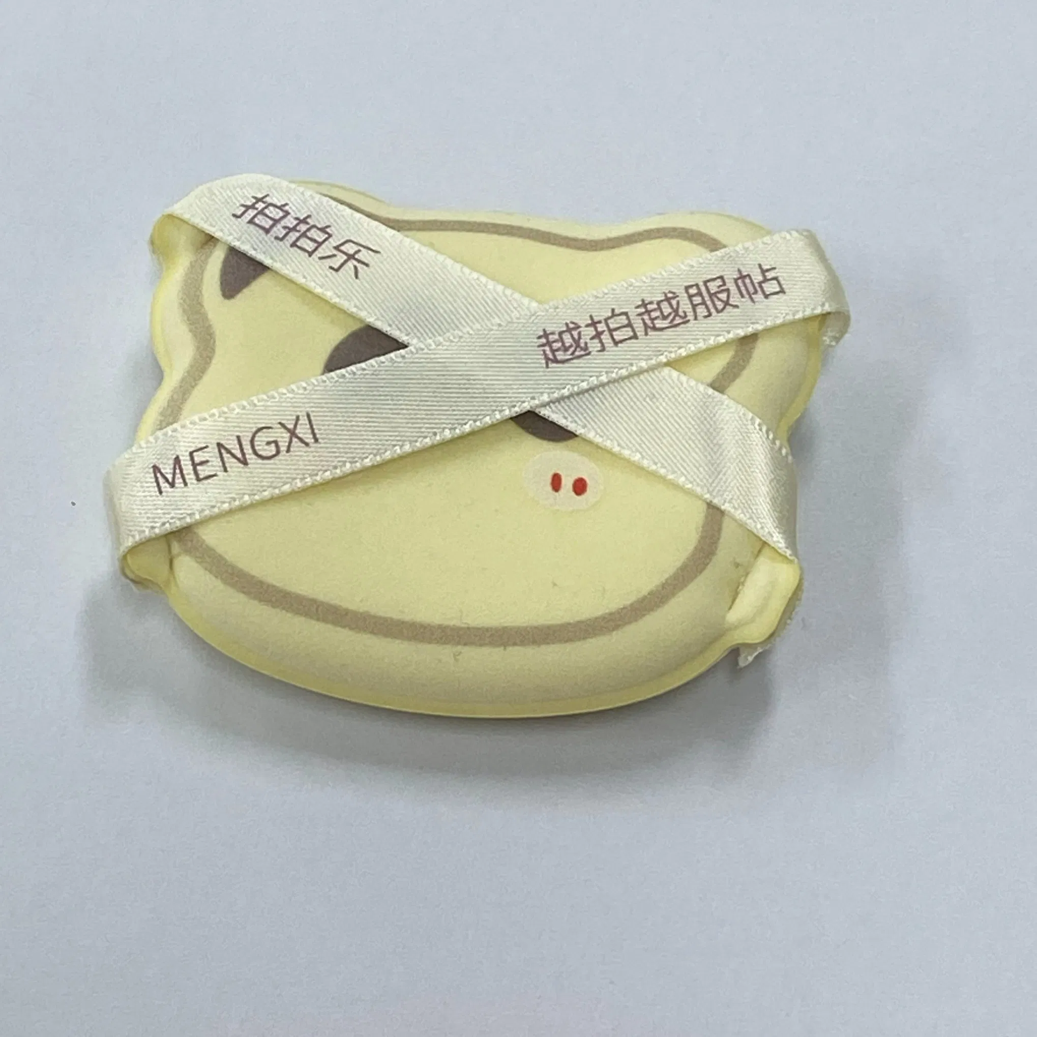 Puff de pó pequeno em forma de urso personalizado sem pó (para maquiagem)