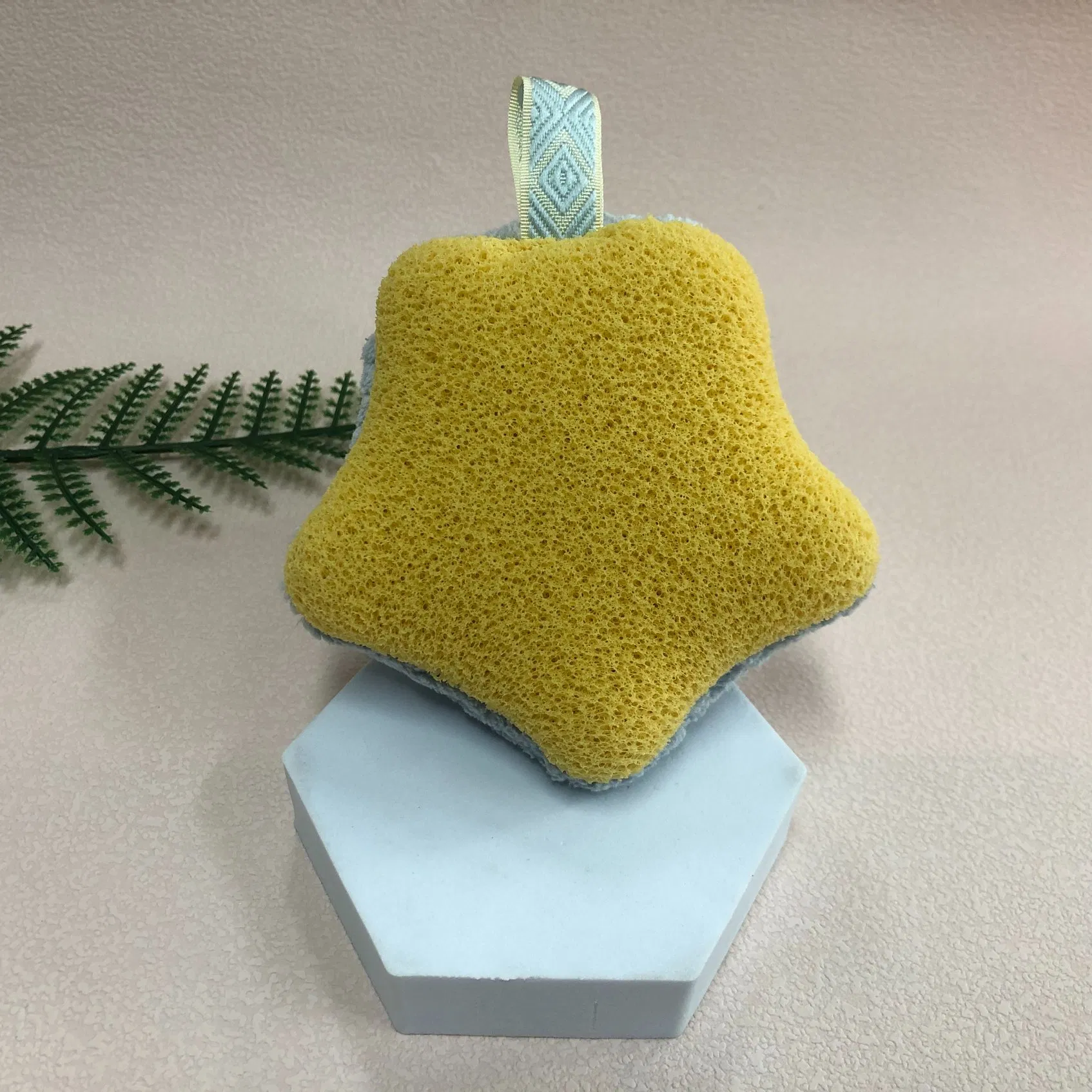 Esponja de Beleza Luxuosa e Puff de Maquiagem de Veludo para Pó Facial