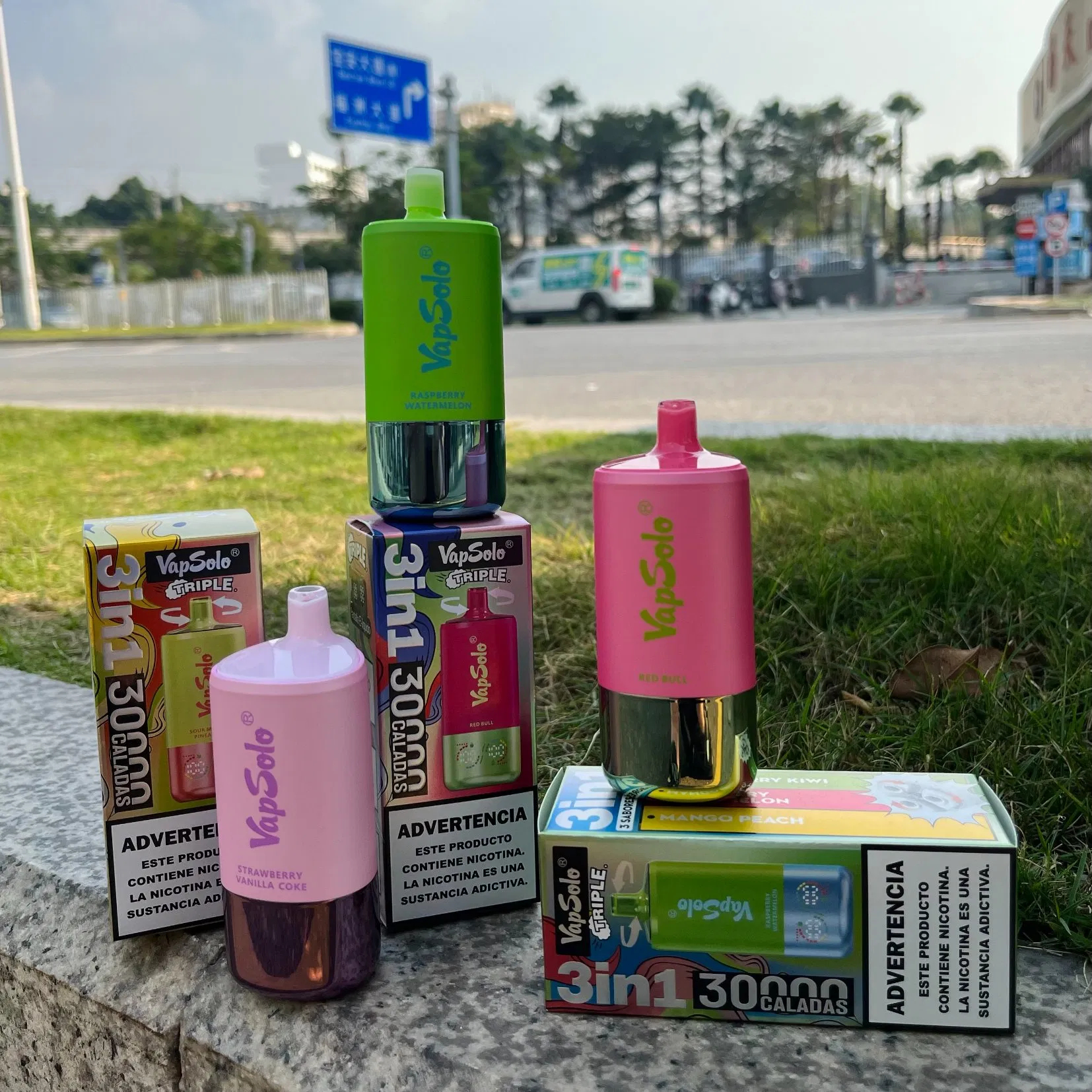 Vapsolo 30000 3 em 1 30K 32K 40K 25K Sabores 2% Fabricantes da China Procurando Distribuidores UE Puff Armazém Espanha Envio Rápido