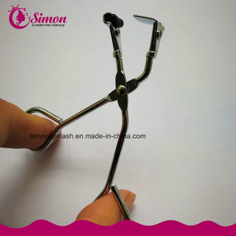 Curvador de Cílios Mini Falso em Aço Inoxidável Preto