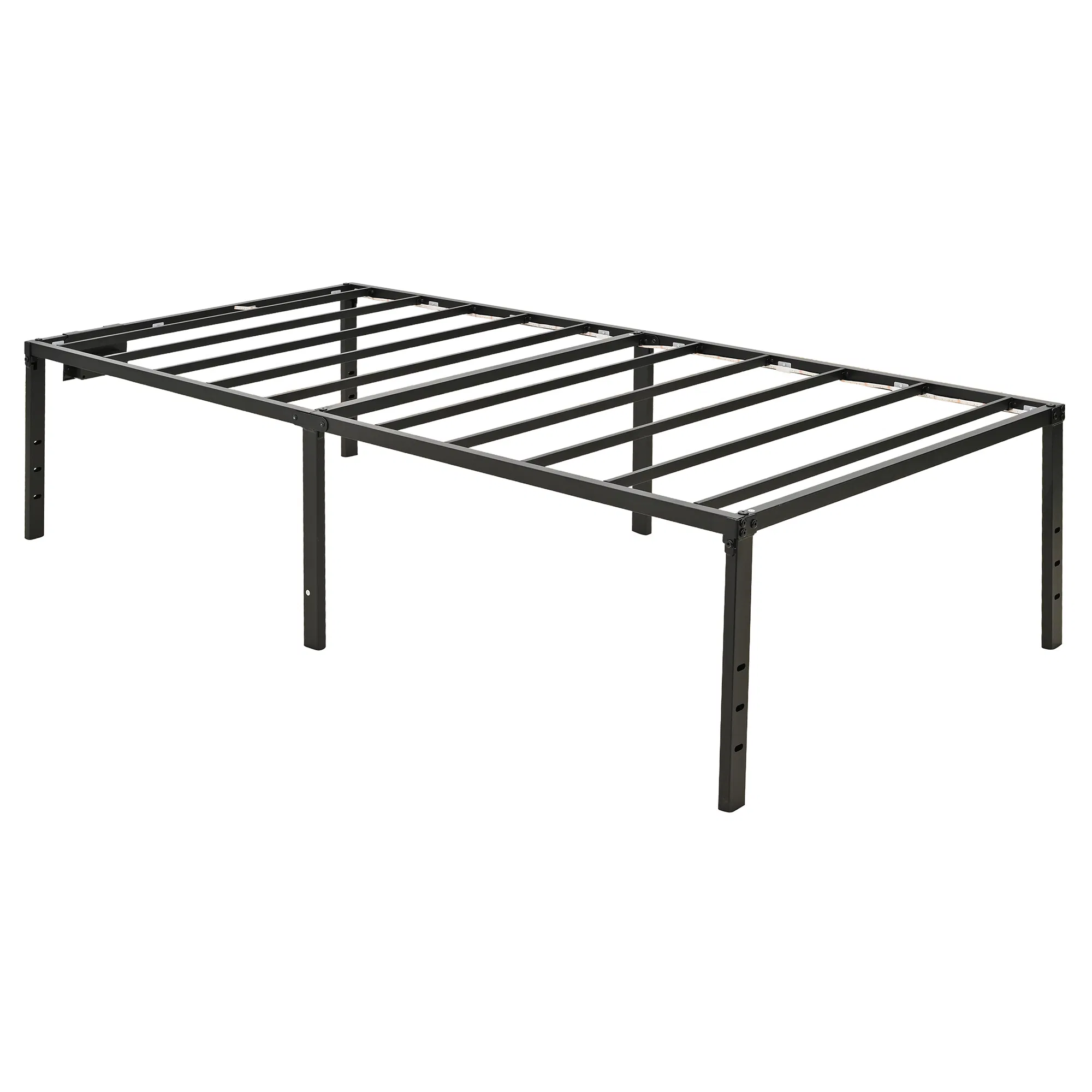 Cama de Ferro Simples Essencial - Construção de Painel Plano Confiável