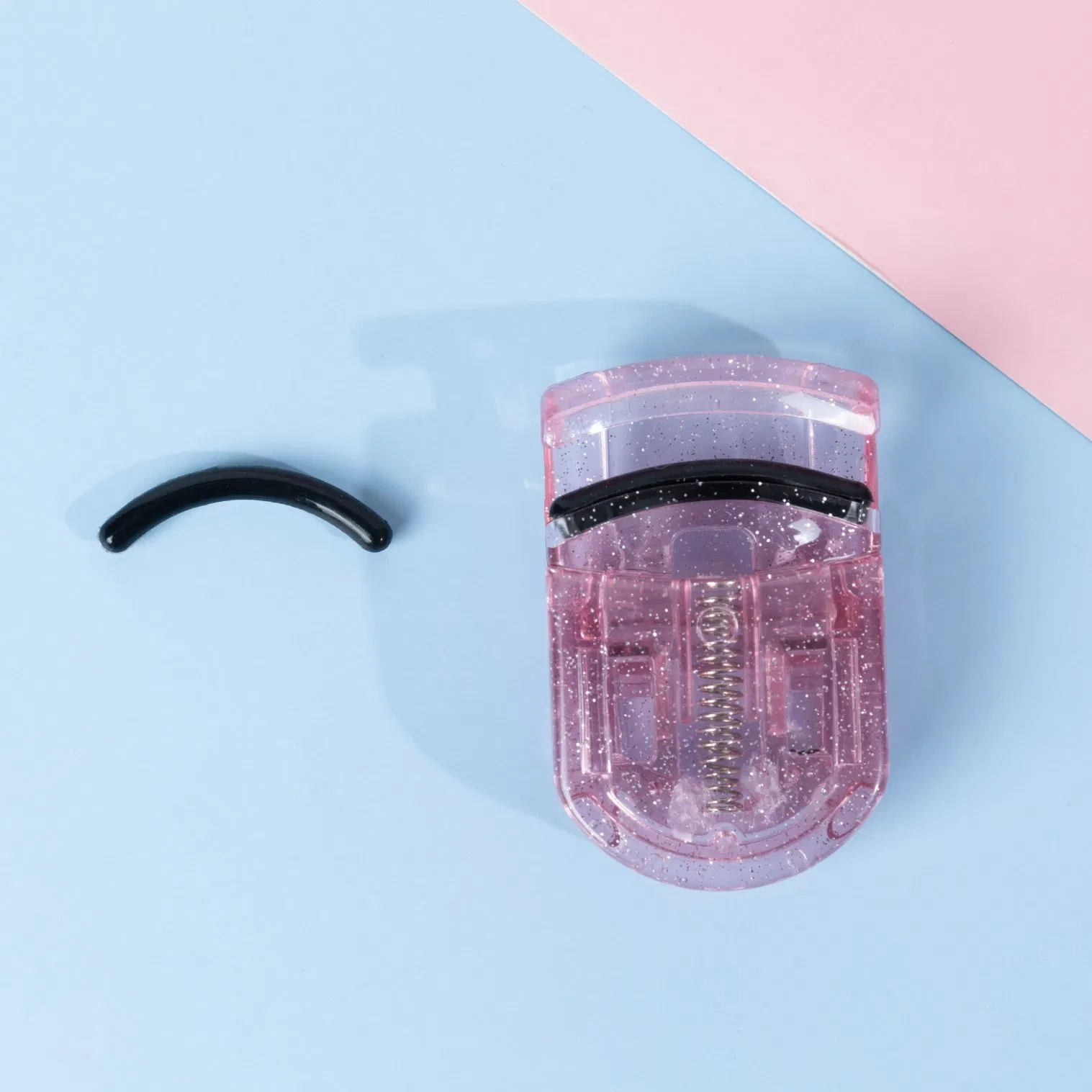 Curvador de Cílios Elétrico Recarregável Personalizado Mini Portátil com Aquecimento para Levantar Cílios