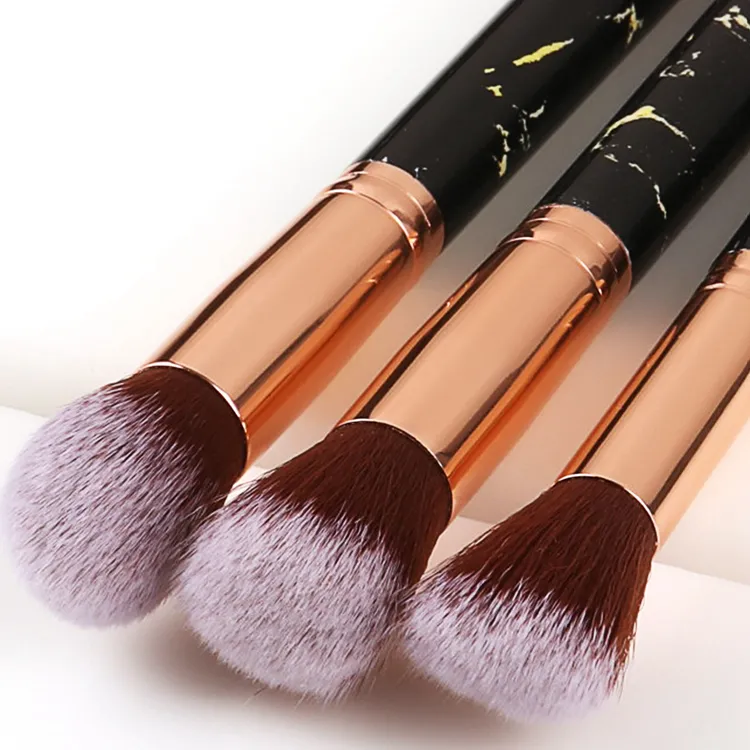 Maquiagem de Mármore Quente Brushes12PCS Conjunto de Pincéis de Maquiagem 5