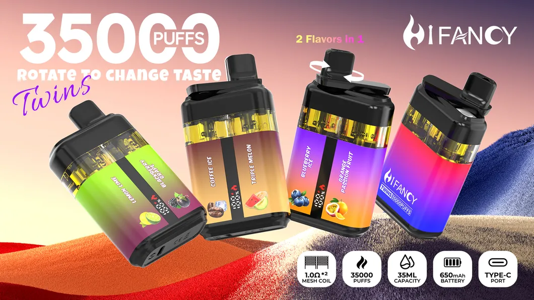 Vape Hifancy Twins Sabores Duplos