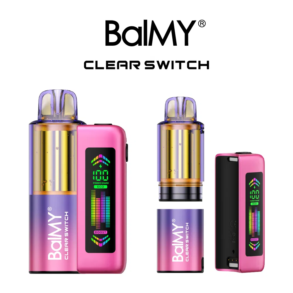2025 Sistema de Pod Puff Clear Premium para Vaporização