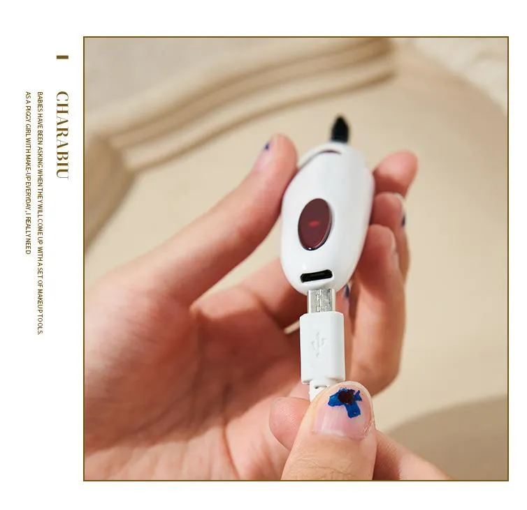 Curvador de Cílios Elétrico Aquecido Carregamento USB Ferramentas de Beleza para Olhos ABS Ferramentas de Maquiagem para Mulheres Ferramenta Recarregável para Levantar Cílios