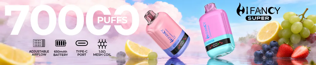 Especificações técnicas Hifancy Vape