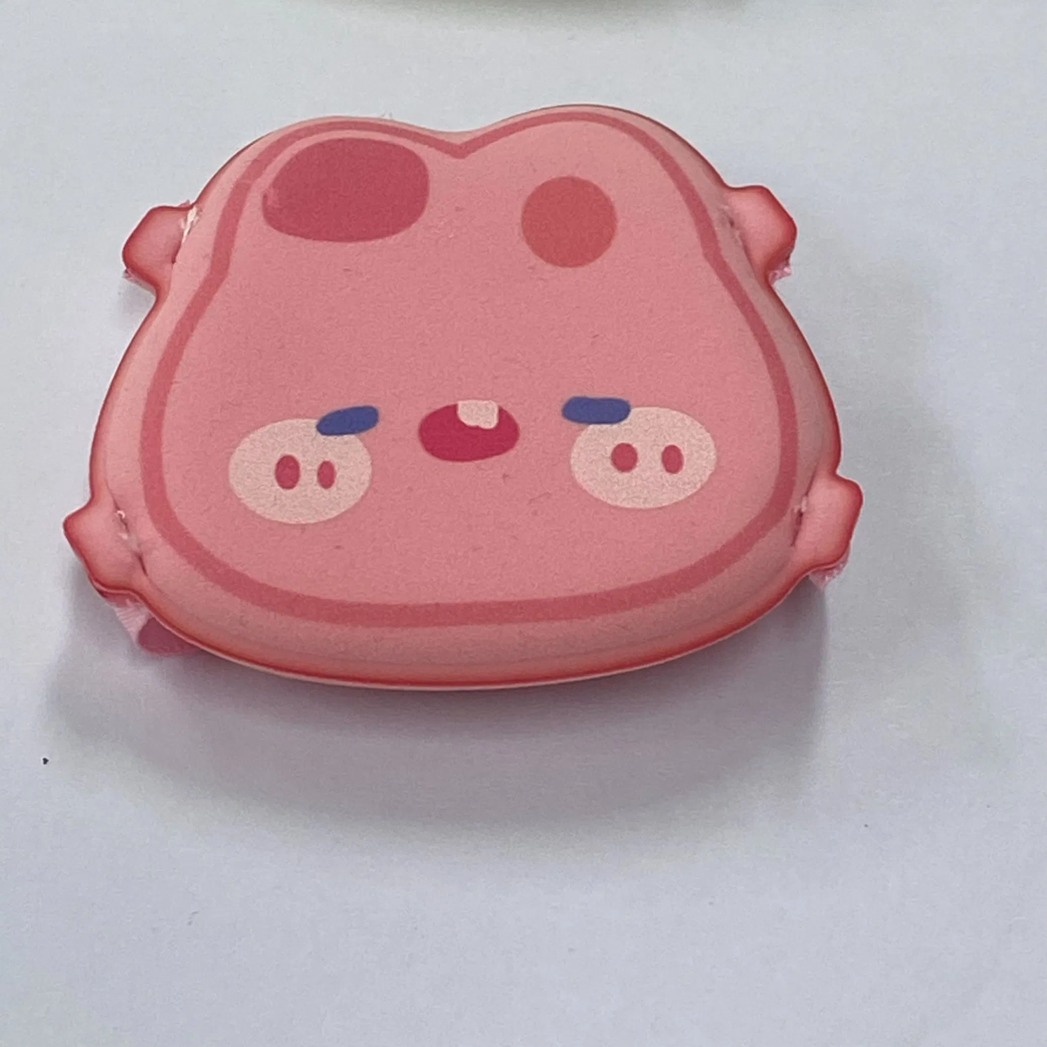Puff de pó pequeno em forma de urso personalizado sem pó (para maquiagem)