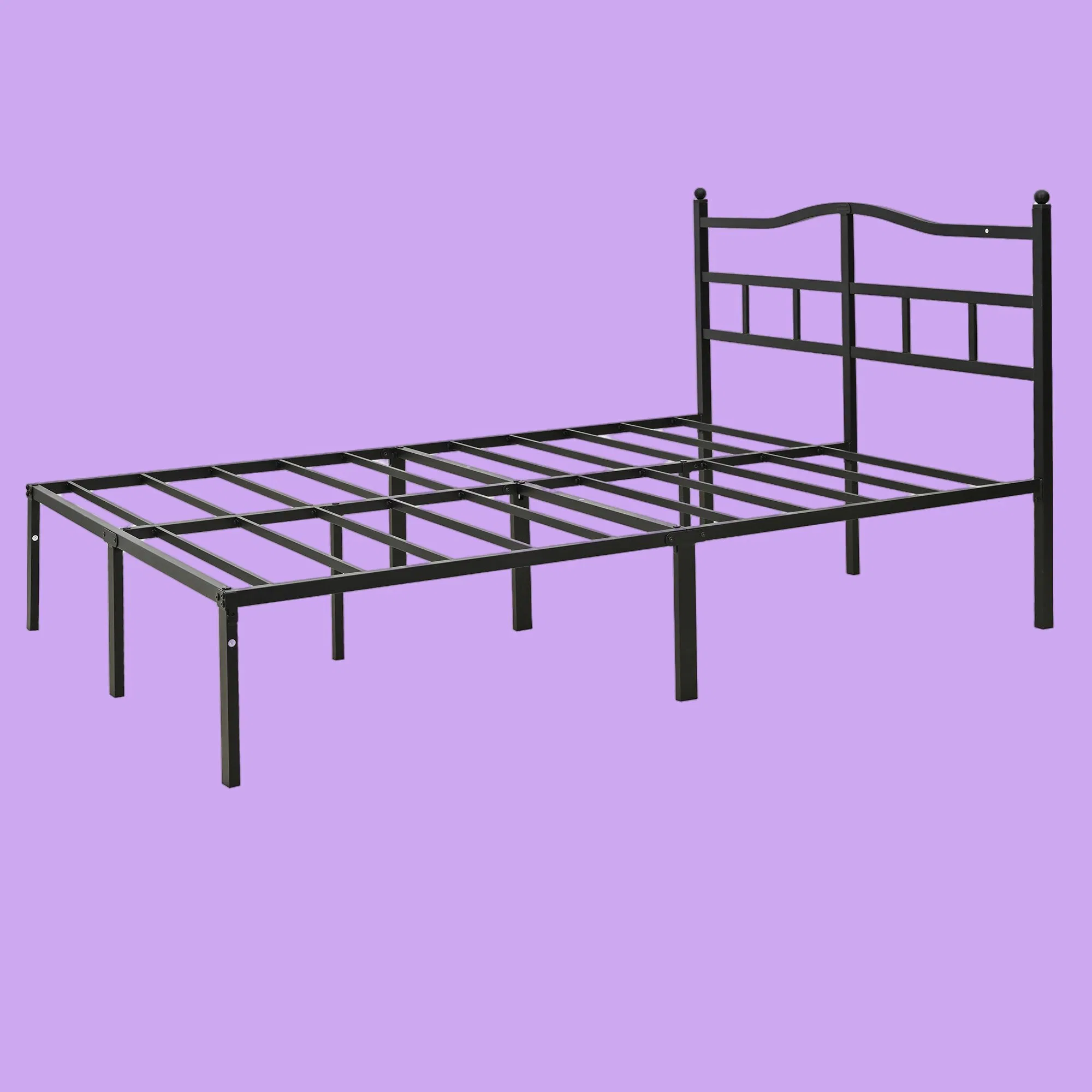 Montagem Fácil de Bar Simples para Dormitório Apartamento Sofá Cama Dupla Estrutura de Ferro OEM