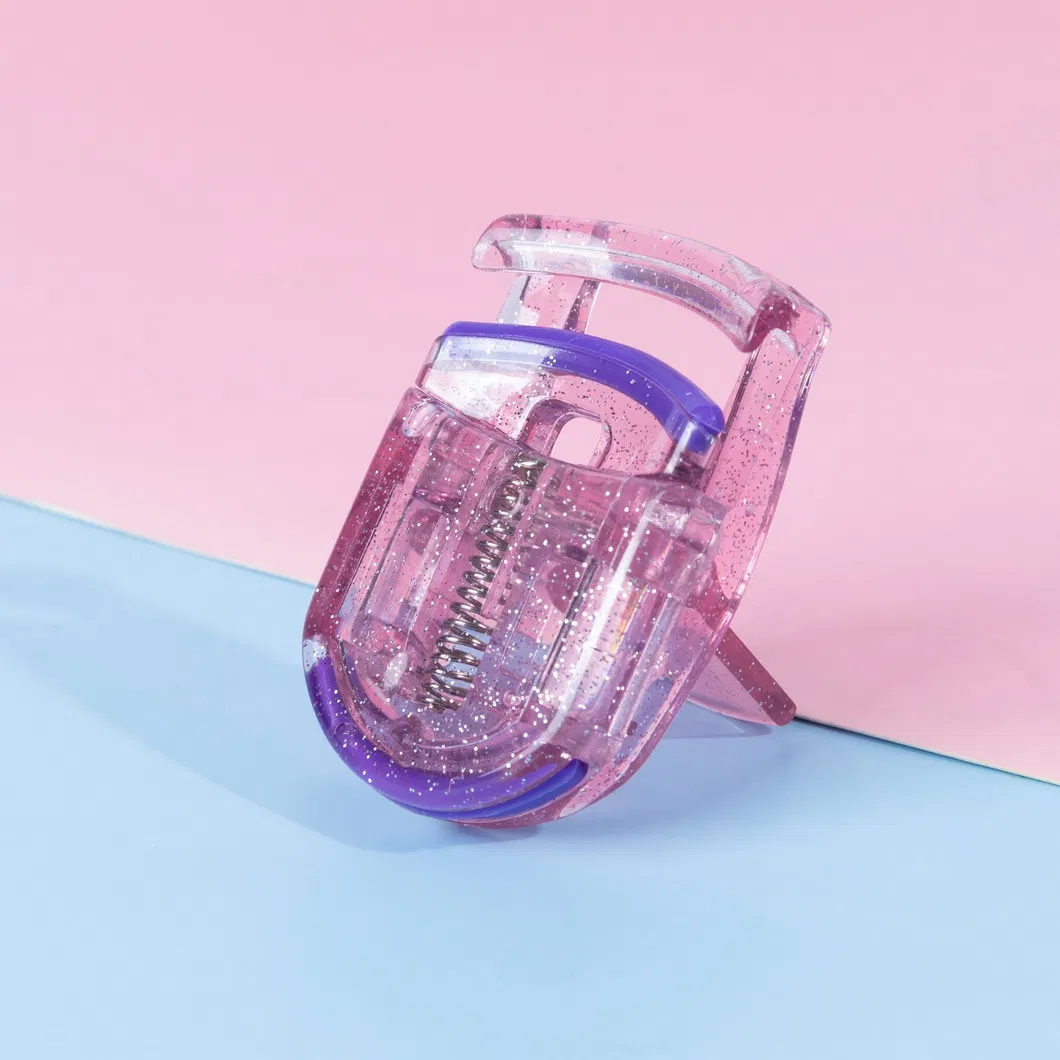 Curvador de Cílios Parcial em Plástico Durável, Ferramenta de Estilo com Design de Girassol para Iniciantes
